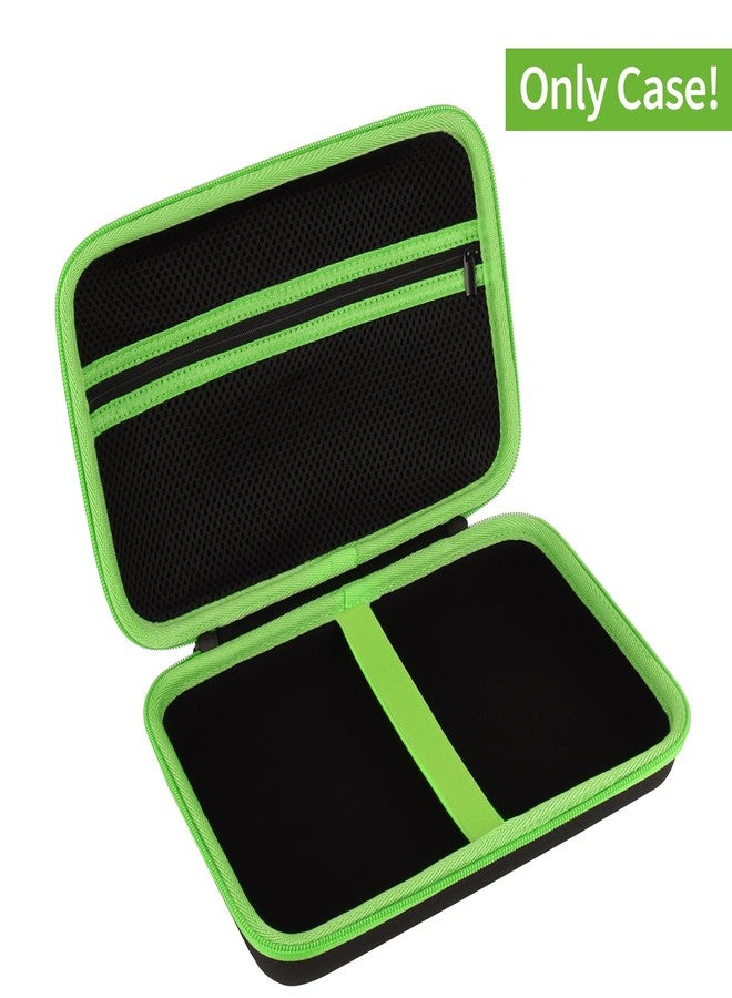 Peyyargo Storage Case Compatible with Leapfrog LeapPad Academy/LeapPad Ultimate/Epic Academy Edition Learning Tablet (Black + Green) - Image 2